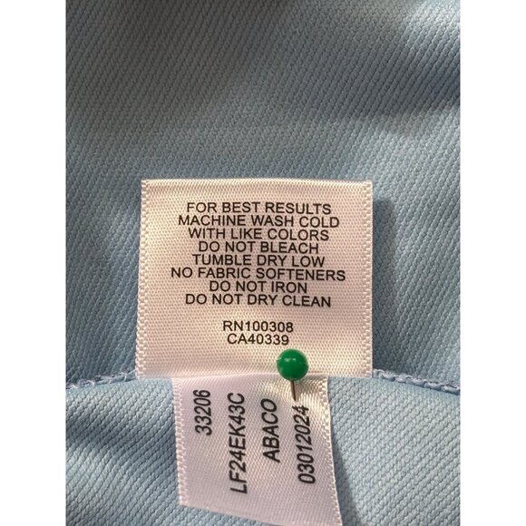 Peter Millar 1/4 Zip Pullover Top Blue Print UPF 50 Long Sleeve Womens Size S - Picture 8 of 8